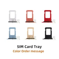 100pcs High Quality SIM Card Tray Holder Slot for iPhone 5S 6 6S 6Plus 6S Plus 7 7P 8 8 Plus X XS 11 SIM Holder Slot Tray Container Adapter