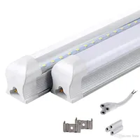 Integrerad T8 LED-rör 4FT 22W SMD 2835 Tubes Ljuslampa 1,2m 85-265V Bulb LED-lysrörsbelysning