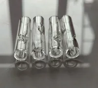 Mini Glass Sigaret Filter Tips Ronde Mond voor Dry Herb Tabak Raw Rolling Papers met Sigaret Houder Dikke Pyrex Glass Roken Pijpen