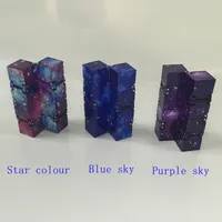 Fidget Infinity Cube vingertoppen speelgoed voor decompressie Nieuwheid en Gag Werkklasse of Home Entertainment Multicolor Choice Magic