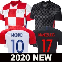 2020 2021サッカージャージhrvatska Modric Mandzukic Rakitic Perizeic Kalinic Kovacic National Teamフットボールシャツキットタイの品質