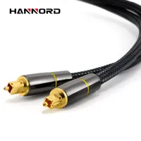 Hannord HIFI 5.1 Digital Sound SPDIF Optical Cable Toslink Cable Fiber Amplifiers to HI-FI System for TV Box Speaker Wire Soundbar Amplifier