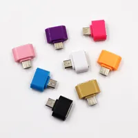 Micro USB till USB OTG Adapter Man till USB 2.0 Micro Adapter Converter för Samsung Xiaomi LG Huawei Android Mobiltelefon