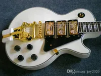he best jazz guitar manufacturers custom make all kinds of electric guitar white can customize the EMS free shipping