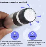 휴대용 차가운 냉기 및 따뜻한 전기 기공 장비 Neledle r Cryo Facial Mesotherapy 스킨 케어 뷰티 장치