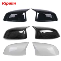 1 Pair Replacement Carbon Fiber Mirror Cover For BMW X5 G05 X6 G06 X3 G01 X4 G02 ABS Mirror Cover X5 F15 X6 F16 X3 F25 X4 F26
