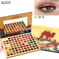 GLAZZI Matte Lidschatten Makeup-Palette 88Colors Bunte Shimmer Hoch Pigment Shimmer Camel Eye Shadow Pallete Puder-Kosmetik-Werkzeug DHL frei
