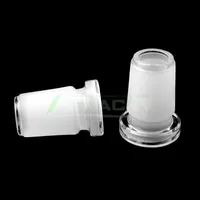 Mini-Wandler-Glas-Adapter 10mm weibliche bis 14mm männlich, 14mm weibliche bis 18mm männliche Adapter für Quarz Banger Glas Wasserbongs DAB-Rigs