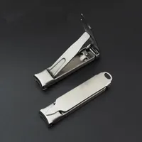 Nail Clipper in acciaio inox con Nile File Manicure Pedicure Strumento Toenail Cutter Mini Trimmer Clippers F3712