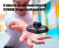 Flynova UFO Fidget Spinner O Obudowa Voador Mais Versátil Brinquedos Brinquedo Voador Para Crianças Boomerang LED Luzes Coloridas 06