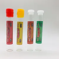 120mm*19mm PACKWOODS Joints Glass Tubes Dry Herb Herbal Tube Allow Customs Sticker Pre Roll Pre-roll Preroll packaging