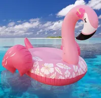 2019 새로운 귀여운 잠자는 아름다움 플라밍고는 거대한 동물 백조 뜨거운 판매 물 튜브 풍선 플로트 해변 장난감 PVC 여름 수영 수레 매트리스