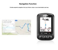 IGPSPORT IGS618 Bluetooth sans fil GPS étanche IPX7 Ordinateur de vélo LED Vélo Chronomètre de vélo Compteur de vitesse