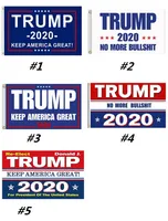 Trump venta caliente 2020 Bandera de 5 Estilos Donald Banderas mantener a Estados Unidos Gran Nuevamente Poliéster Decoración Banner para el presidente EE.UU.