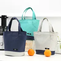 패션 피크닉 절연 점심 가방 원래 바느질 옥스포드 식품 아동 남성 여성 쿨러 열 핸드백에 대한 열 가방