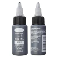 1 Bottle 1FLOZ Saç Yapıştırma Tutkal Süper Yapıştırma Sıvı Tutkal Dokuma Atkı Peruk Saç Uzantıları Araçları Profesyonel Salon Kullanımı