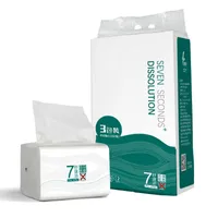 A dissolução instantânea papel higiénico Toalhas removíveis guardanapos de tecido