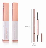 O.TWO.O Ultra Fine Triangle Eyebrow Pencil Precise Brow Definer Long Lasting Waterproof Blonde Brown Eye Brow Makeup 72 pcs/lot DHL