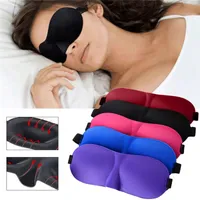 3D Sleep Mask Natural Sleeping Eyeshade Cover Shade Mujeres Men Men Soft Portable Travel Eyepatch CT-037
