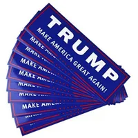 2020 América Presidente Donald Trump Sticker etiquetas da eleição parede veículos Mantenha América grande bandeira entrega rápida