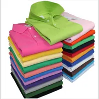 Hoge Kwaliteit Polo Shirt Mannen Solid Tee Wash Water Katoenen Shorts Zomer Homme T-shirts Mens Polos Shirts Poloshirt L02