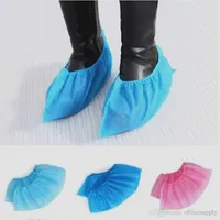 Disposable Shoe & Boot Covers Household Non-woven Fabric Boot Non-slip Odor-proof Galosh Prevent Wet Shoes Covers FS9519