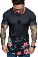 T-shirts pour hommes sexy T-shirt à manches courtes à manches courtes pour hommes