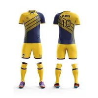 Jersey de fútbol juvenil personalizado de sublimación al por mayor para los fabricantes de camisetas de fútbol de equipos en China