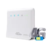 4G LTE CPE móvel Wi-Fi Router com sinais fortes 4G cartão SIM CPE 150Mbps Wi-Fi Router modem de banda larga para o hotspot Wi-Fi 802.11b g n