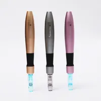 DP12 Electric Derma Pen Micro Needle Derma Roller Auto Derma Pen Justerbar nållängder Mikronedelpatron