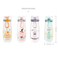 US STOCK! Unisex Portable Thermos Water Cup Students Creative Personality Trend Water Bottle Large Capacity Simple Tea Cup FY4136