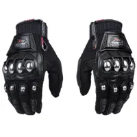 Fashion-Alloy Steel Gloves Motocross Cykel Motorcykel Motorbike Power Sports Racing Bike Race Sport Ny 2018