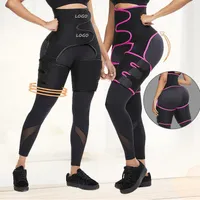 Academia Slimming Leg Shapewear para as Mulheres Bundas Lifter Neoprene instrutor cintura Coxa Eraser Shaper personalizado