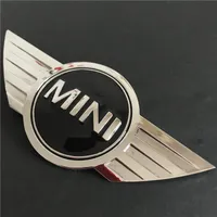 Auf dem Verkauf 3D Mini Emblem Aufkleber Auto Aufkleber 3M Metall Chrome Abzeichen Cooper Logo Kofferraum