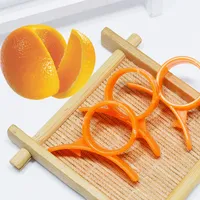Orange Peelers Zesters Dispositivo samll Prático Tipo de Dedo Laranja Stripper abridor de Frutas Vegetal Ferramentas de Cozinha Gadgets
