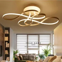 LED-Deckenleuchte Moderne Lampe Deckenleuchten für Wohnzimmer Schlafzimmer Deckenleuchte dimmbar mit Fernbedienung Lampara LED Techo