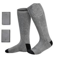 Красиво электрические носки с подогревом с аккумуляторной батареей для хронически холодных ног большой размер USB зарядки отопление носки