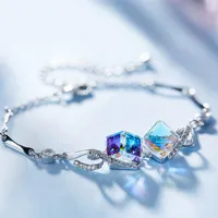 Lyxig designer smycken kvinnor armband bijoux de créateurs de luxe femmes bling crystal bangles charm armband mode smycken 7264991