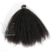 VMAE 4B 1G / S 100g Malaysian Indian Remy Jungfrau I Tip Hair Extensions Stick Pre Conded Keratin
