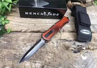 Новый BENCHMADE Тактический нож SPRING Вспомогательные ножи Военные с фиксированным лезвием Двойные лезвия Боевые ножи выживания BM940 BM810BK BM42
