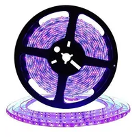16.4FT LED UV Black Light Strip, 12 V Elastyczne oprawy Blacklight z 300 sztuk Koraliki LED, 24W wodoodpornych świateł