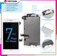 Screen For iPhone 7 7 Plus 8 8 Plus LCD Full Set Display touchscreen Digitizer Replacement with Front Camera+Earpiece Speaker AAA