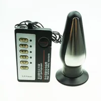 NEW 거대한 전기 충격 애널 플러그 전기 충격 섹스 장난감 커플 익스트림 전기 BULT 플러그 의료 장난감