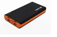 Power Bank Portable Extern batteriladdare Powerbank 20000 Mah Caregador de Bateria Portatil för mobiltelefon