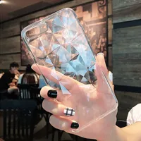 Caso diamante silicone 3D para o caso do Huawei Smart P 2019 mate 20 10 Lite P20 P30 Nova 4 3 3i Em honra 8X 8C 20 10 Pro Y5 Y7 Y9 2019