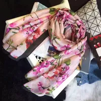 High quality 2010 Fashion autumn and winter brand silk scarves timeless classic, super long shawl fashion women&#039;s soft silk scarves