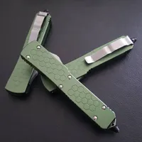 Новой технология ми США зеленый ручка сот UT 121 (три лопасти) охота выживания кемпинга нож ножи копия ZT Bench