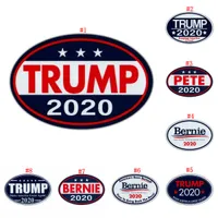 TRUMP Bernie 2020 Pattern Trump наклейки Unite Государственных Президентские выборы Стиль холодильник магниты Мульти Стили наклейка GH148