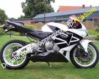 Spor Motosiklet Honda Kabuk F5 CBR 600RR 2005 2006 CBR600RR 05 06 Beyaz Siyah ABS Vücut Kiti (Enjeksiyon Kalıplama)
