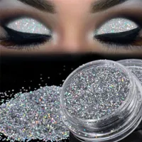 Oogschaduw mode sparkly make-up glitter losse zilveren pigment schoonheid tool voor